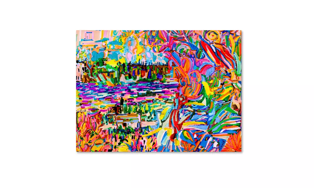 Josh Byer 'A Bouquet For Kitsilano' Canvas Art - Primary Image