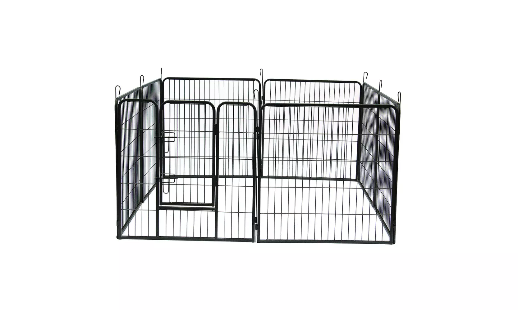 8-Panel Dog Playpen Heavy Duty Exercise Playpen Animal Fence Rust Resistant - Primary Image