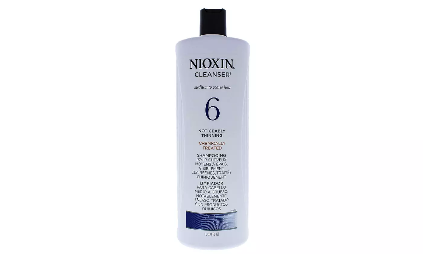 Nioxin System 6 Cleanser Shampoo, 33.8 oz - Primary Image