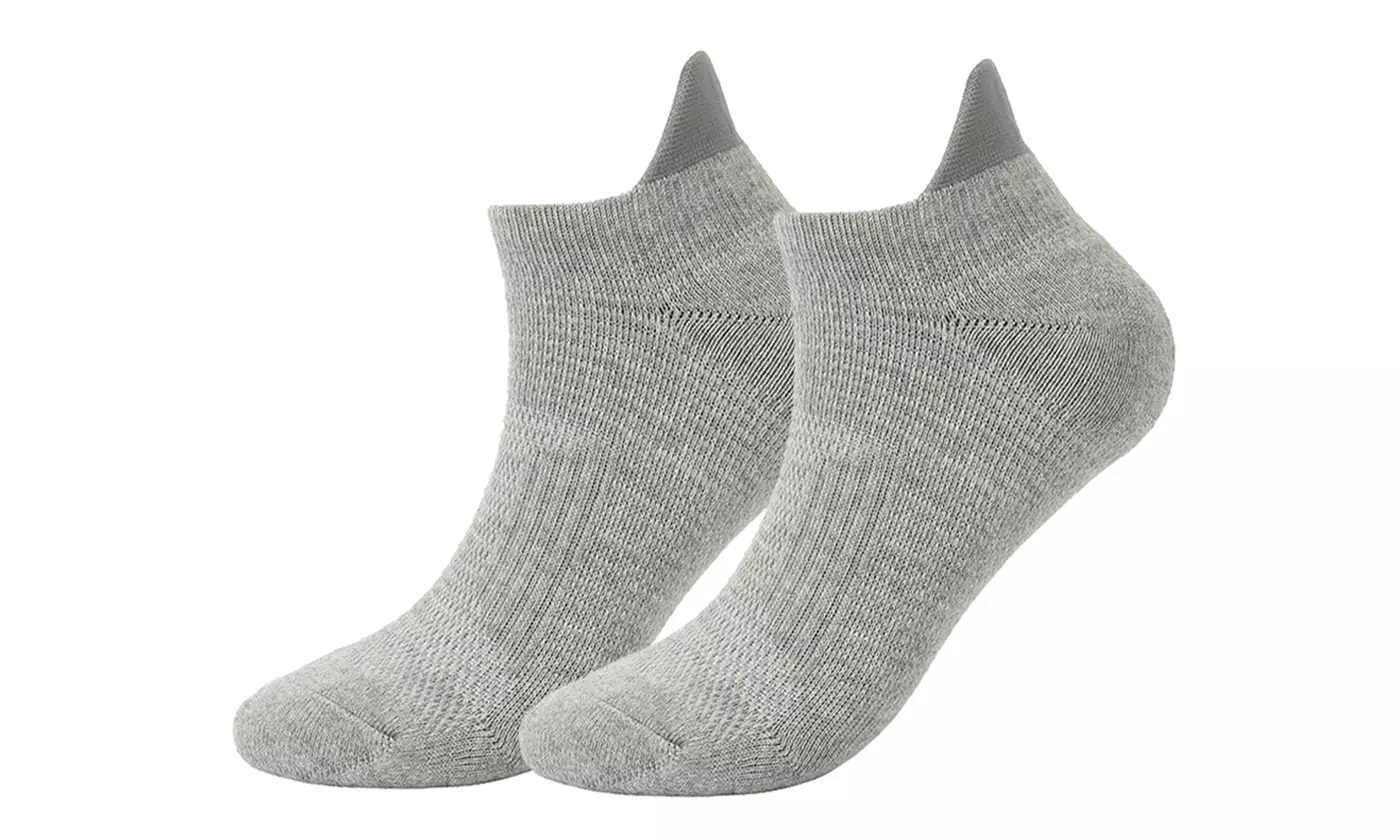 Mens Low Cut Ankle Cotton Athletic Sports Socks