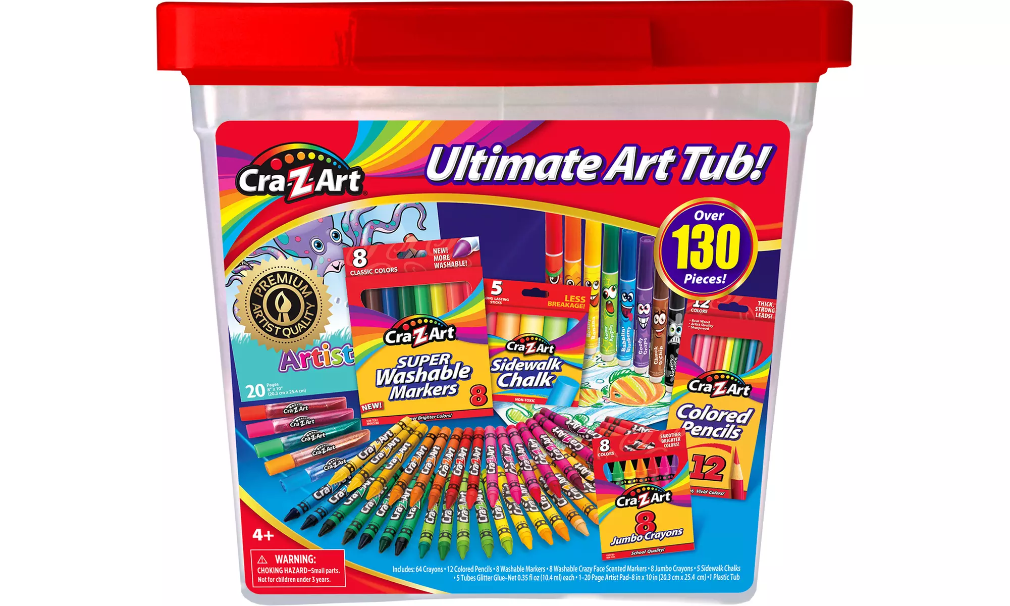 Cra-Z-Art Ultimate Art Coloring Tub - Primary Image