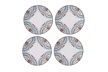 Pfaltzgraff 5229621 Delano 16-Piece Porcelain Dinnerware Set, Multi-Color - Second Medium