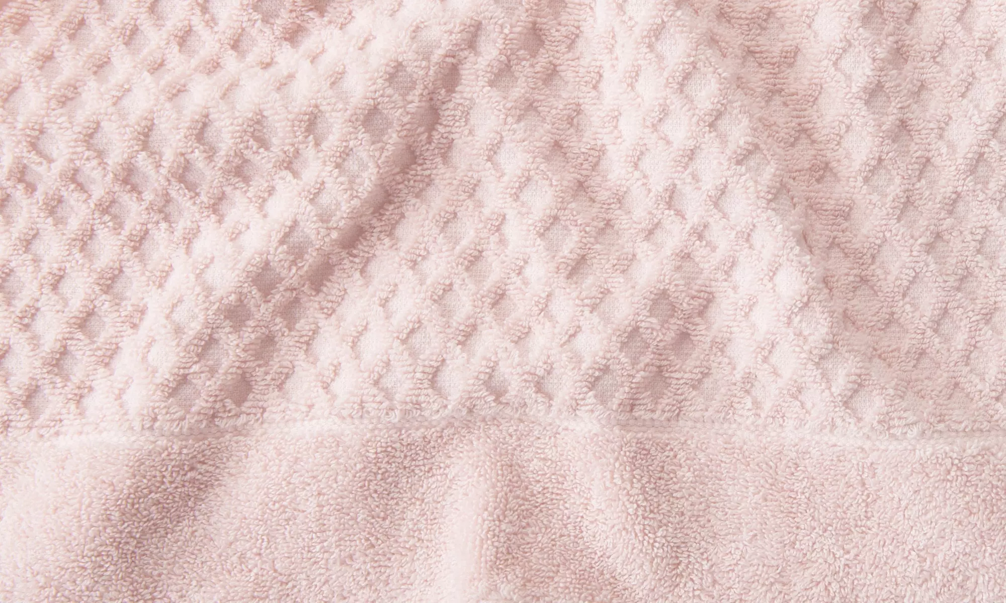 Ultra-Soft 100% Cotton Diamond Waffle Bath Towels