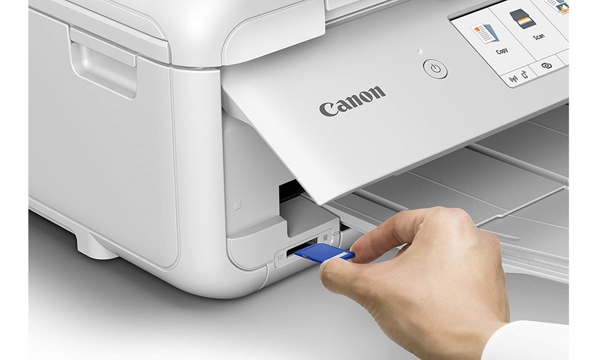 Canon TS9521C All-In-One Wireless Crafting Photo Printer (white)- New ...