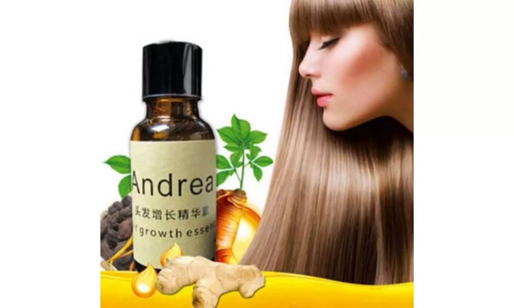Andrea Hair Growth Essence Hair Loss Treatments ginger  - Second Medium
