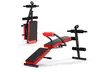 Goplus Multi-Functional Foldable Weight Bench Adjustable Sit-up Board w/ Monitor - Second Medium