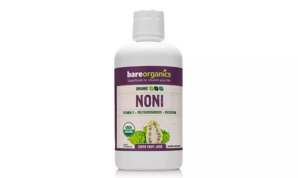 BareOrganics Noni Juice (Organic) (32oz) 946ml - Primary Image