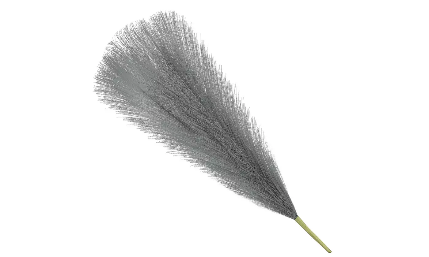 7 Stems Faux Pampas Grass Small Vase Decor Flurry Pompous Grass Boho Home Decor