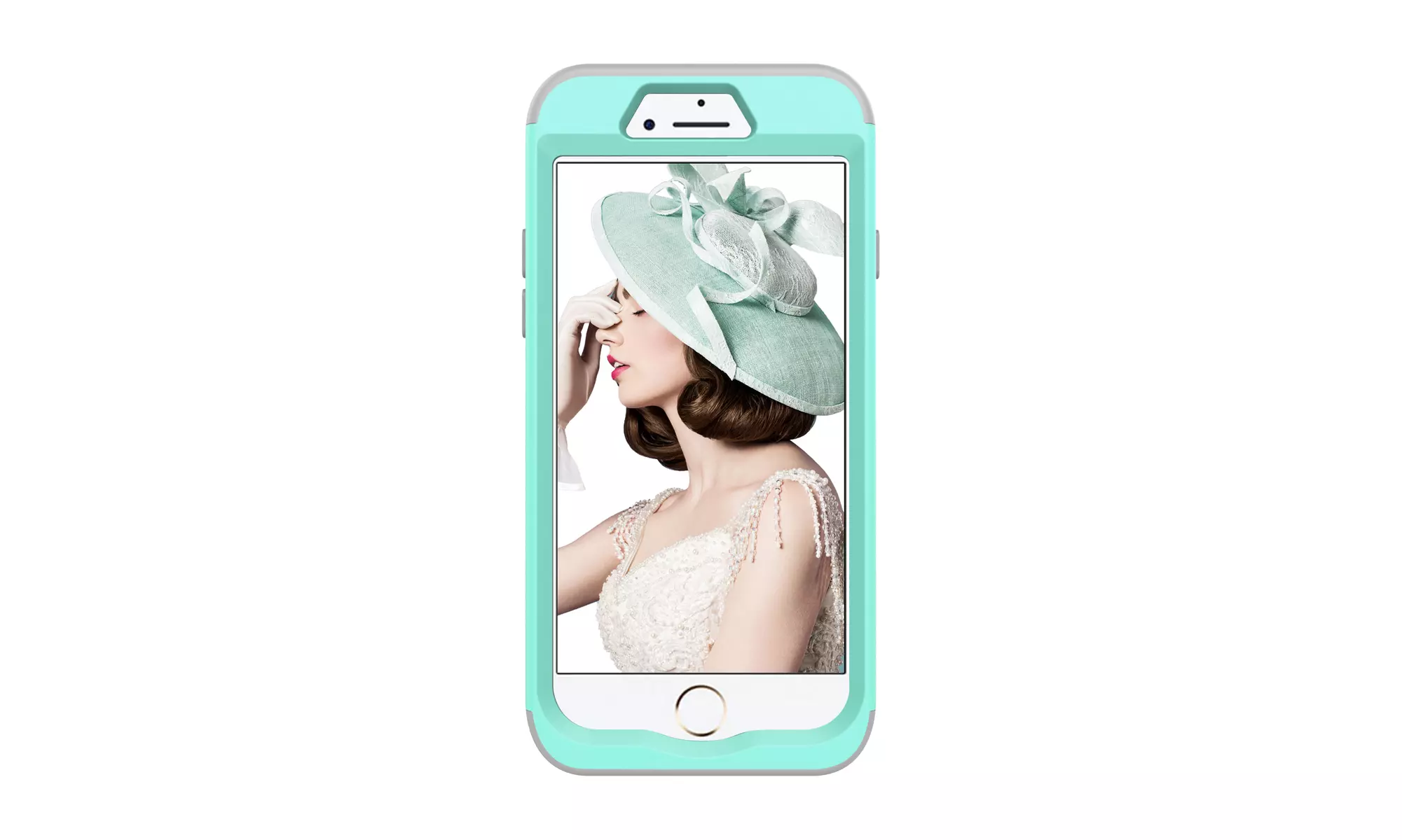 3 In 1 Dust-proof Shockproof Shatter-resistant Case For iPhone SE(2020)/ 7/ 8