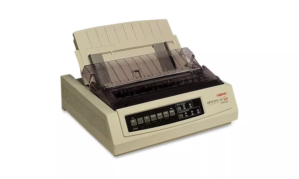 Okidata 91907101 MICROLINE 320 Turbo Dot Matrix Printer - Primary Image