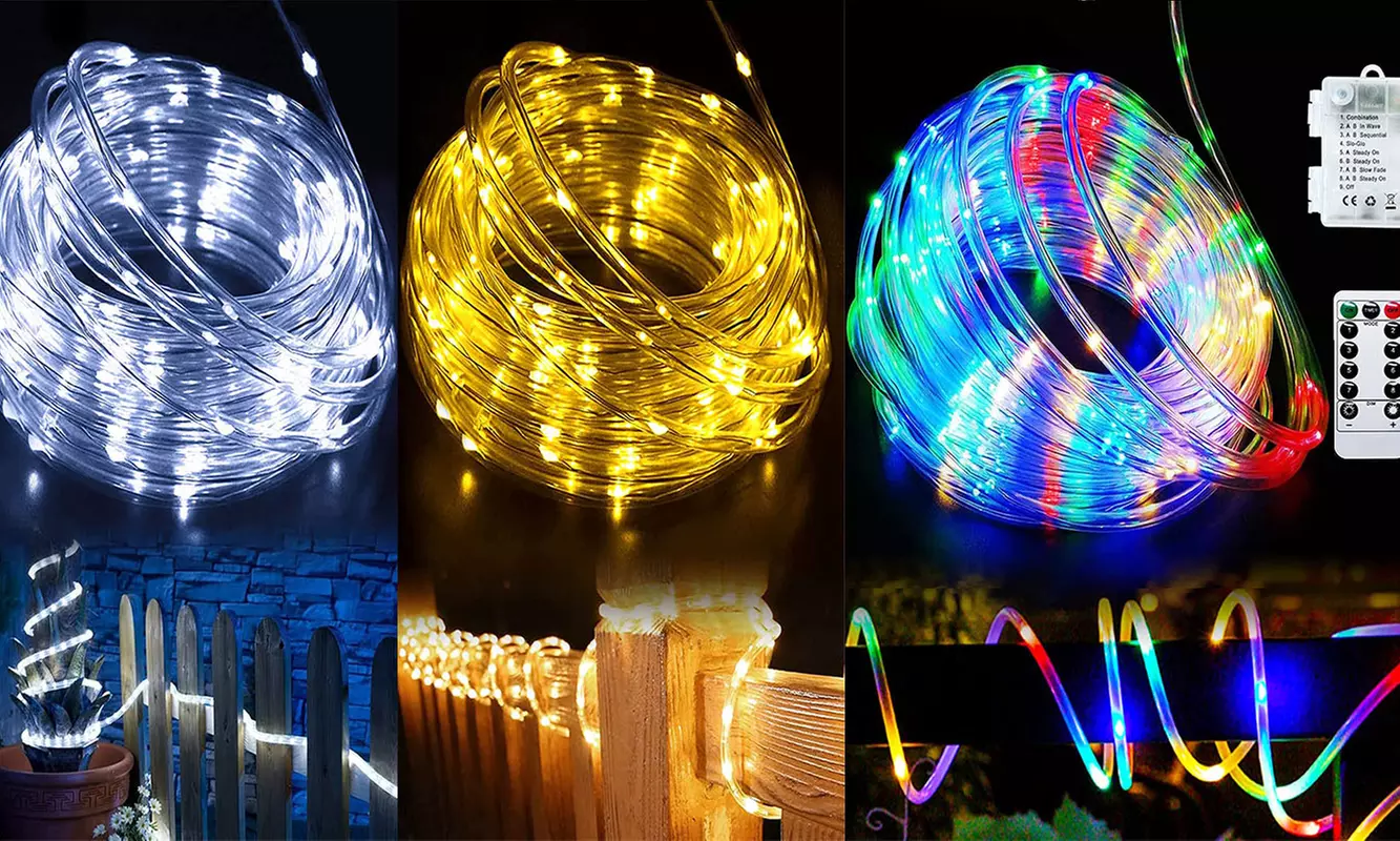 16Ft 50LED Fairy String Lights 8 Modes Twinkle Lights with Remote Control - Primary Image