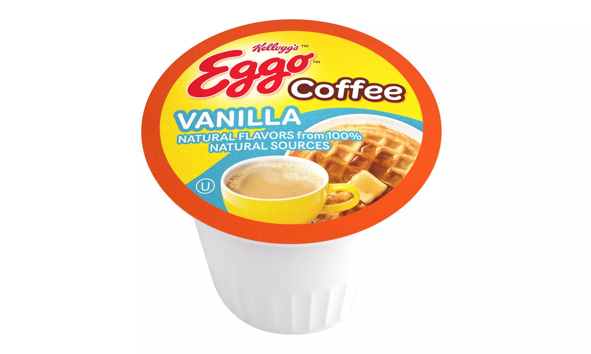 Eggo Beverages Waffle Flavored Coffee Pods for Keurig , Fair Trade, 40 Count