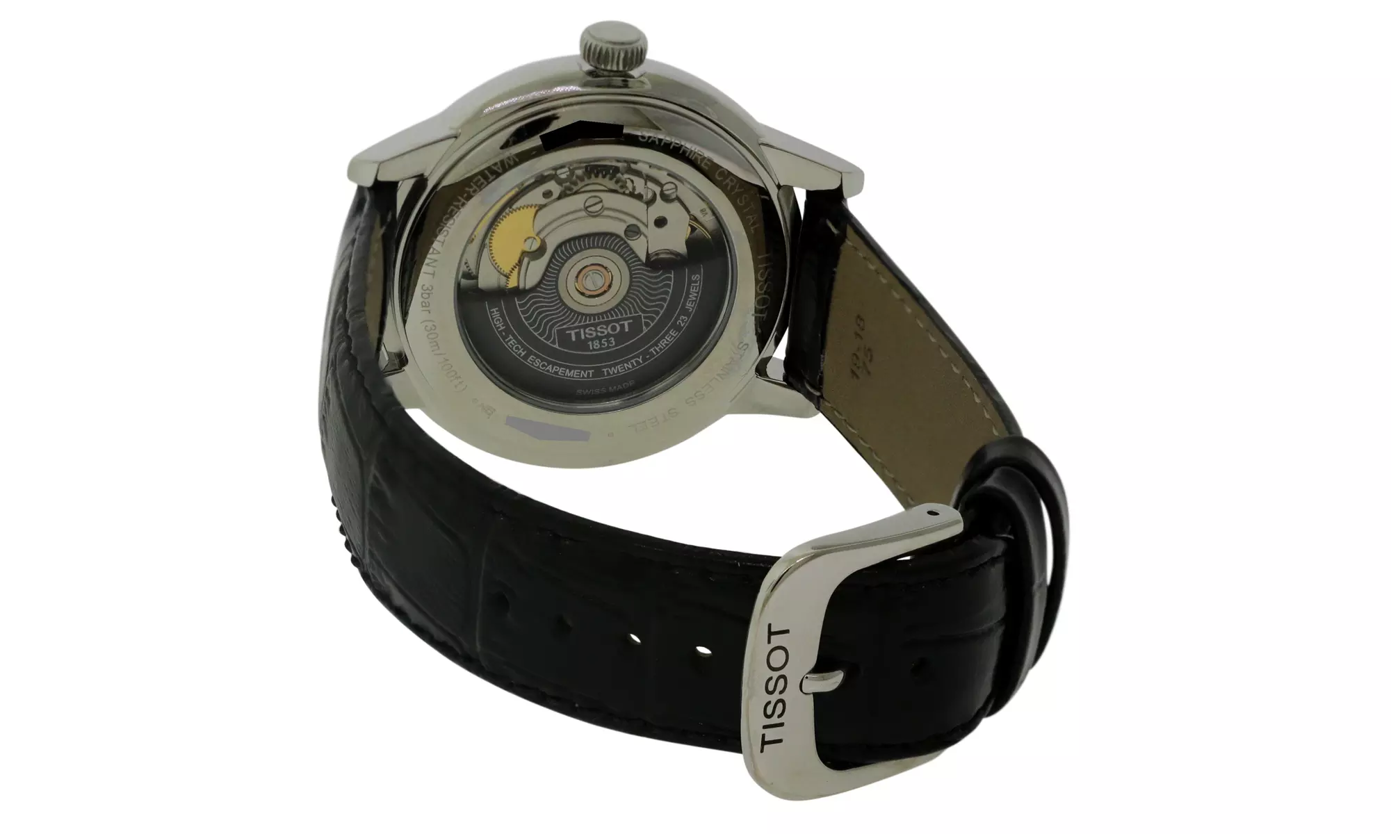 Tissot Carson Leather Automatic Mens Watch T0854071601300 - Second Medium
