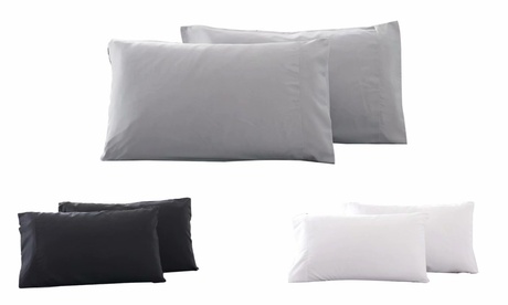 2 Pack Queen Pillowcases Set Brushed Microfiber Pillowcase Cooling Covers Queen White