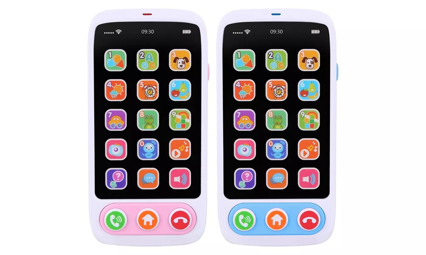 iMounTEK Electronic Baby Phone Toy Educational Learning Phone w/ Music & Lights - Primary Image