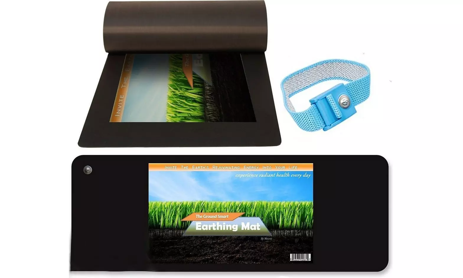 Universal Earthing Mat - Black Technology (With Free Body Band) - Primary Image