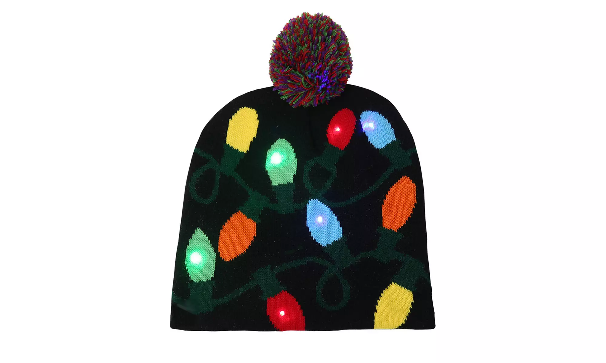 LED Light-Up Holiday Party Hats, Festive Colors & Styles Available