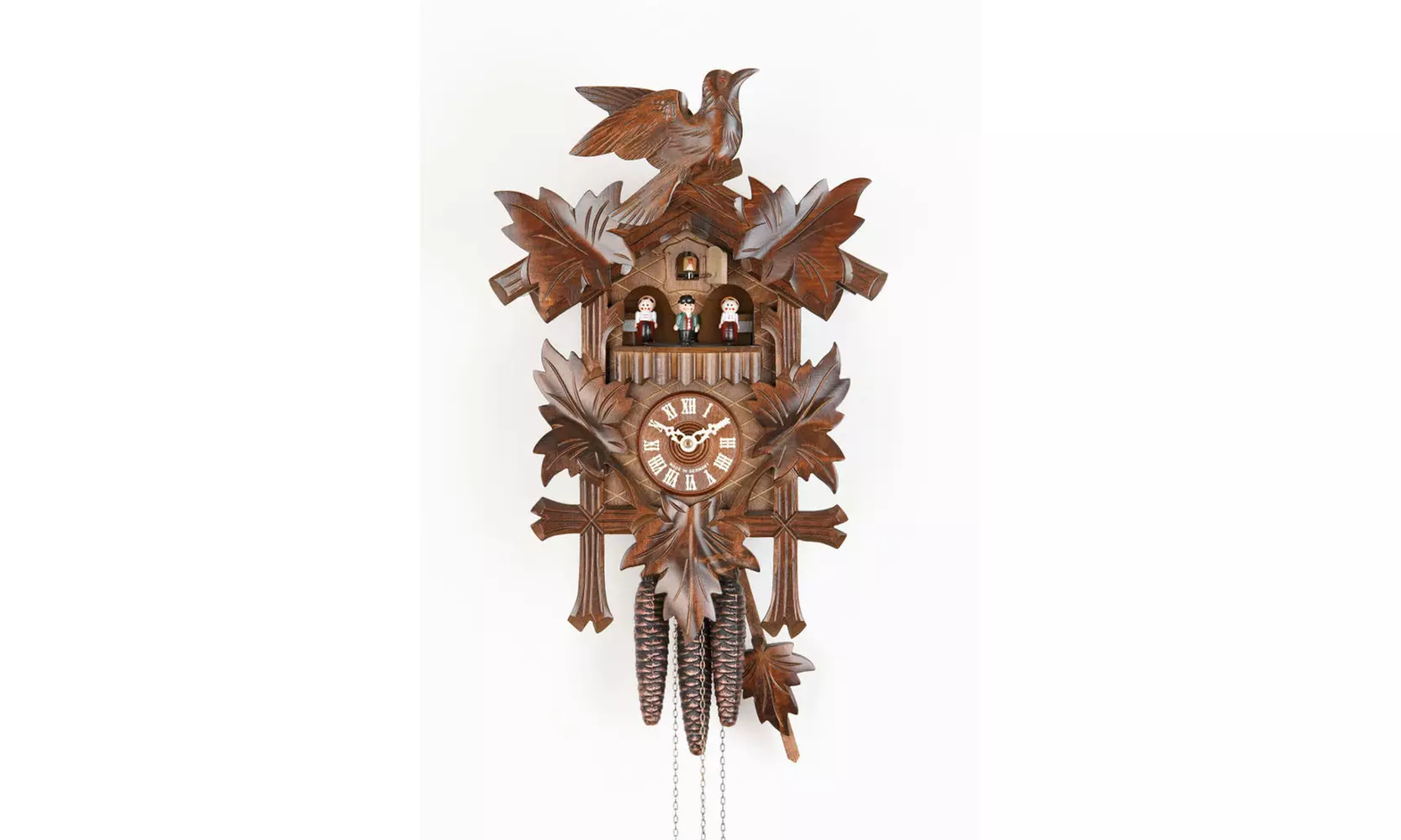 Sternreiter Bird and Leaf Cuckoo Clock - Primary Image
