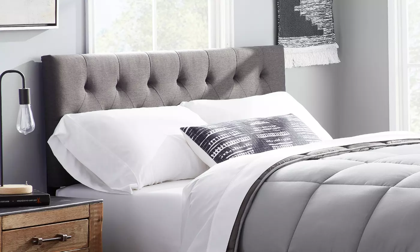 Lucid Mid Rise Upholstered Headboard - Primary Image