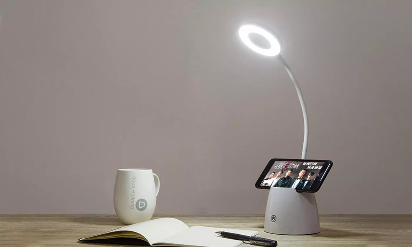 LED Desk Lamp 3 Lighting Modes Eye-Caring Table Lamp - Primary Image