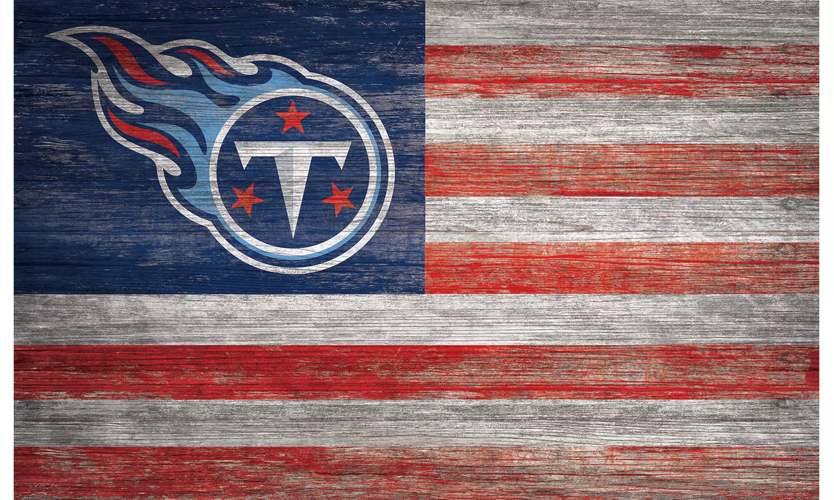 Fan Creations NFL Distressed Flag  - Second Medium