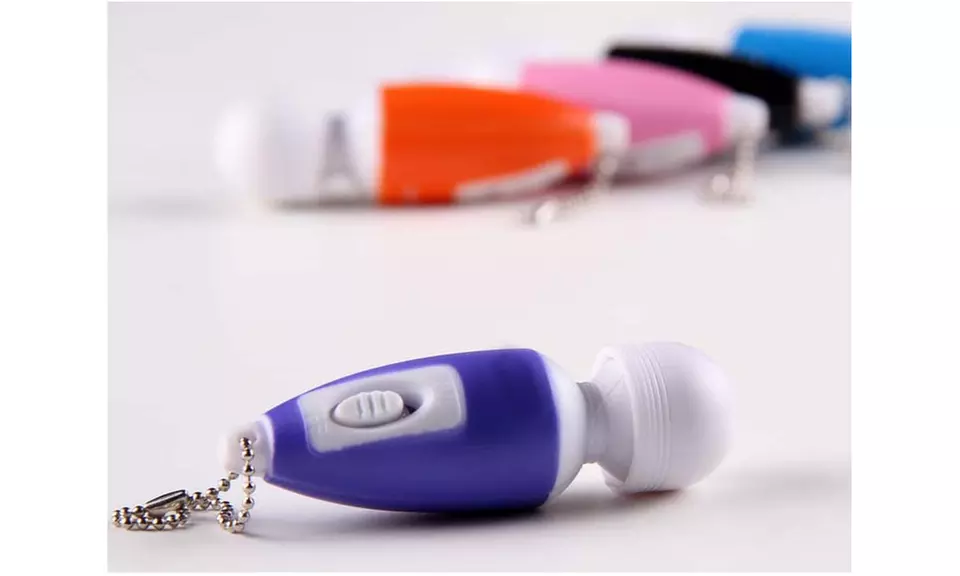SuperPower Mini Vibrator Key-Chain G-Spot Stimulator Clitoral Vibrator - Second Medium
