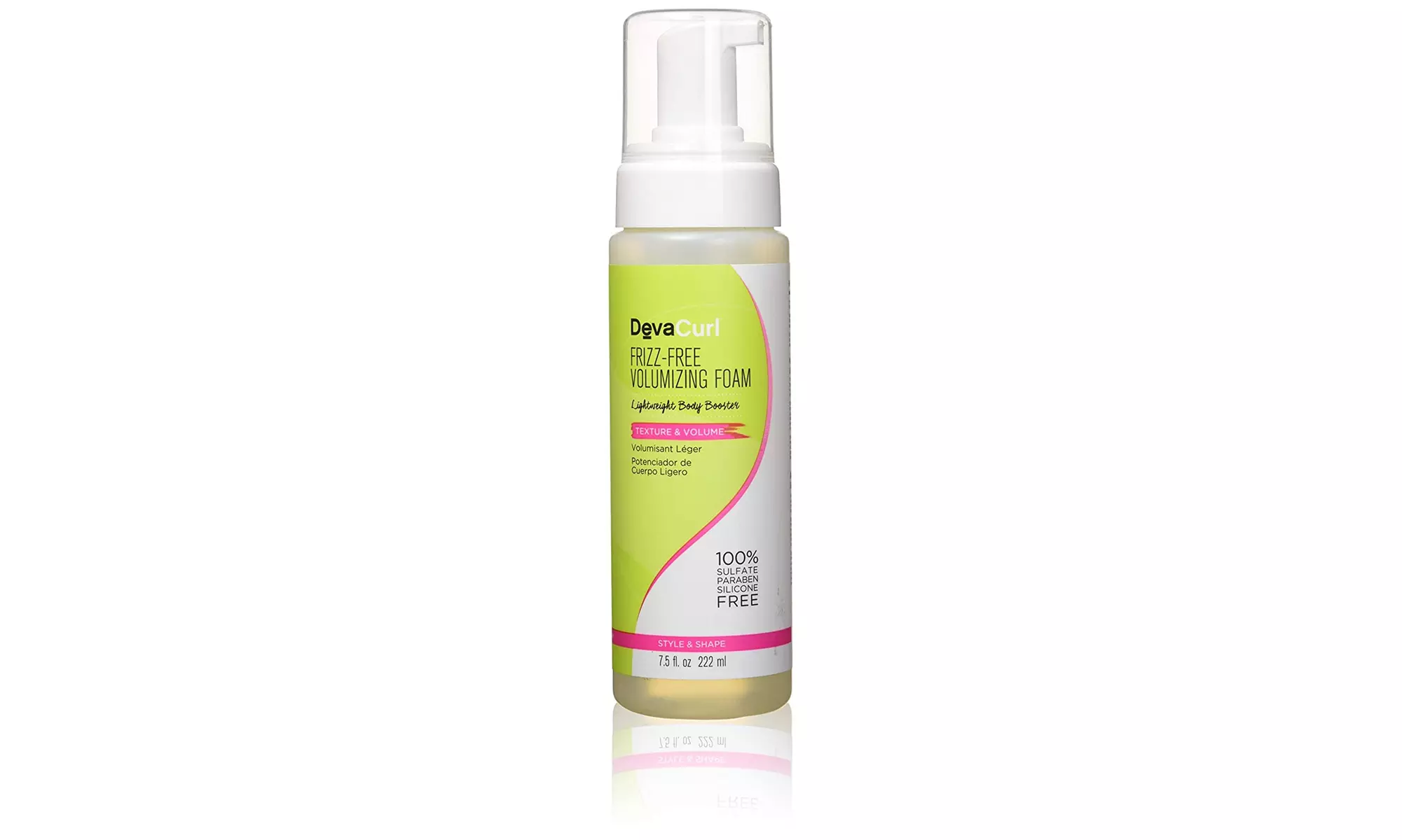DevaCurl Frizz-Free Volumizing  lightweight Foam 7.5 oz - Primary Image
