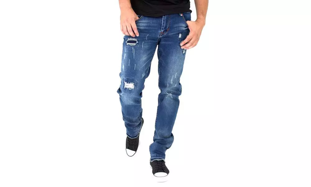 J7613 Men Premium Europen Denim - Primary Image