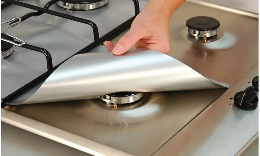 Heavy-Duty Nonstick Stovetop Liner Set (4-Piece) - Primary Image