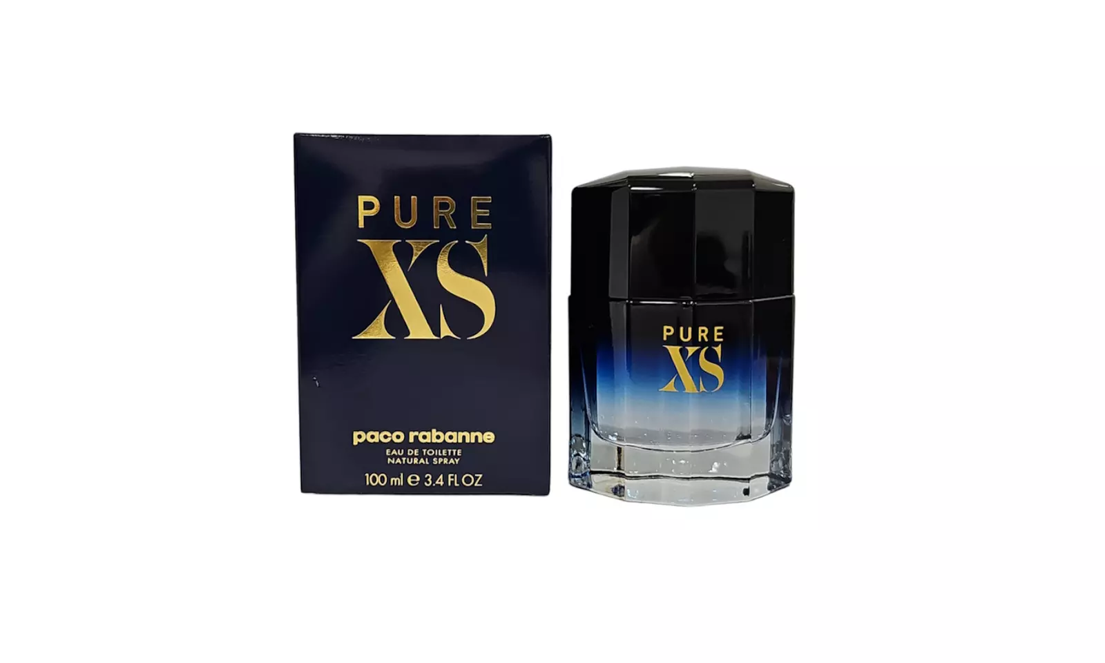 Pure XS by Paco Rabanne Eau De Toilette Cologne for Men 3.4 Fl. Oz.   - Primary Image