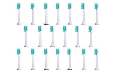 image for 20-Pack Philips Sonicare ProResults Replacement Toothbrush Heads 