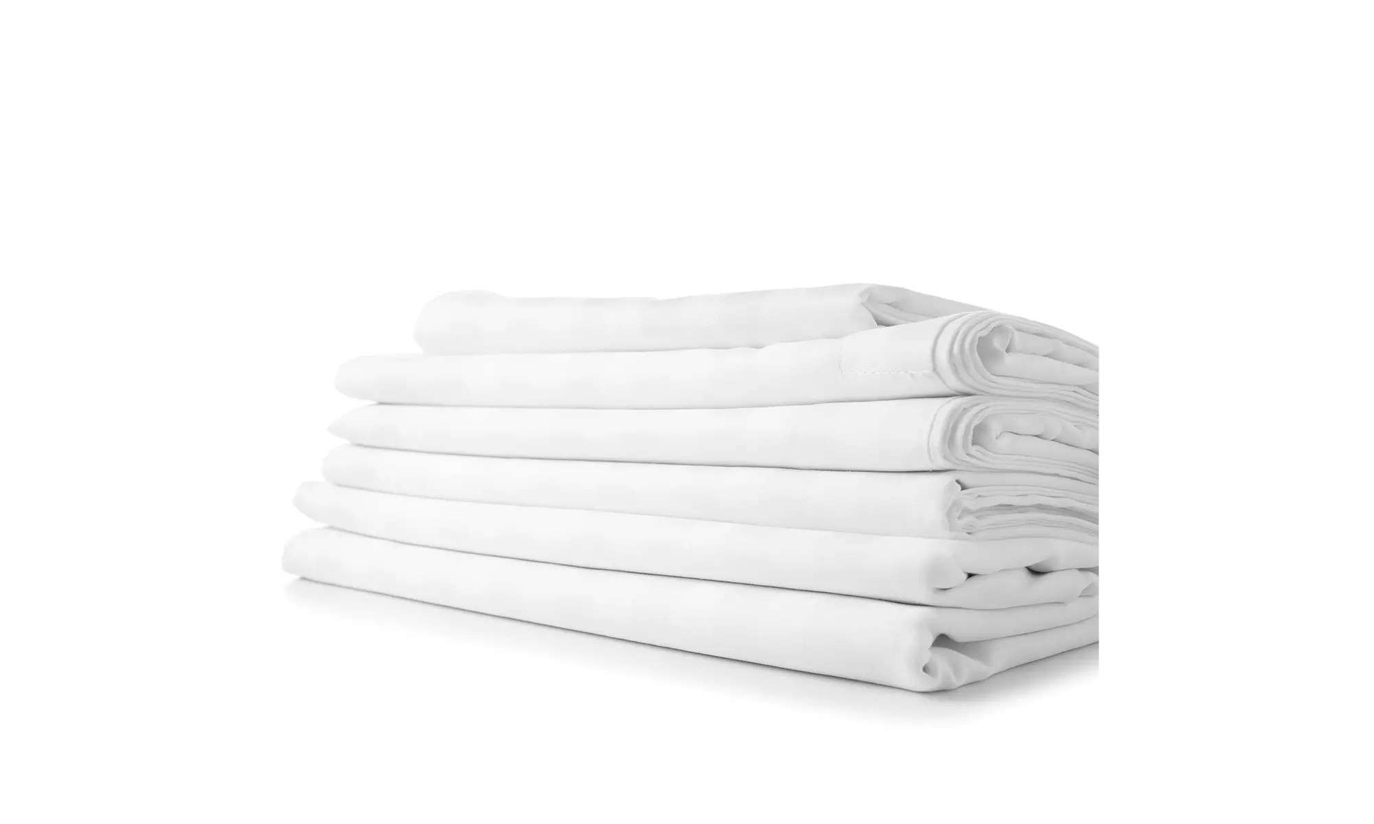 1800 Series Cotton Satin Feel Dobby Stripe Sheet Set - Assorted colors and sizes