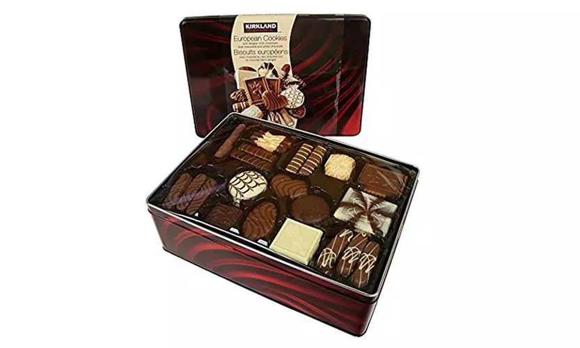 Kirkland Signature European Cookies with Belgian Chocolate, 49.4 Ounce (3 LBS) - Primary Image