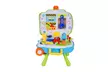 Inverlee 3-In-1 Chef Pretend Play Workbench&Pull Bar Box&Backpack Kitchen Set - Second Medium