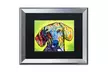 Dean Russo 'Dachshund' Matted Silver Framed Art - Second Medium