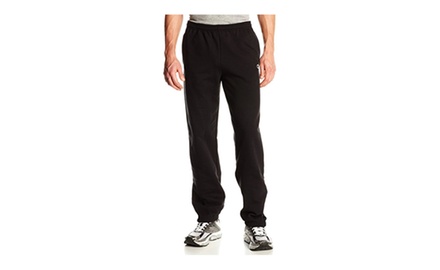 champion men's elastic hem eco fleece sweatpant