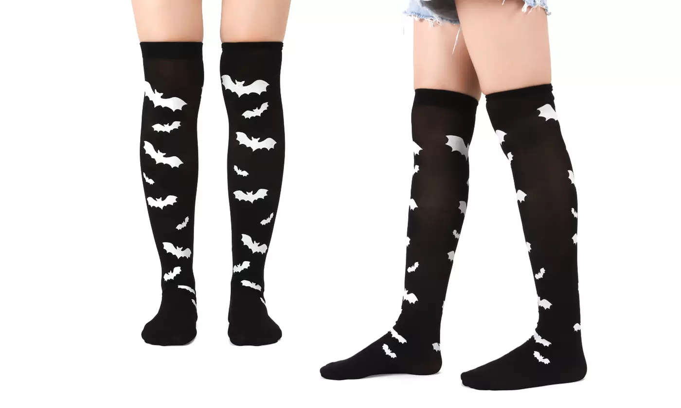 Women's Knee High Halloween Socks