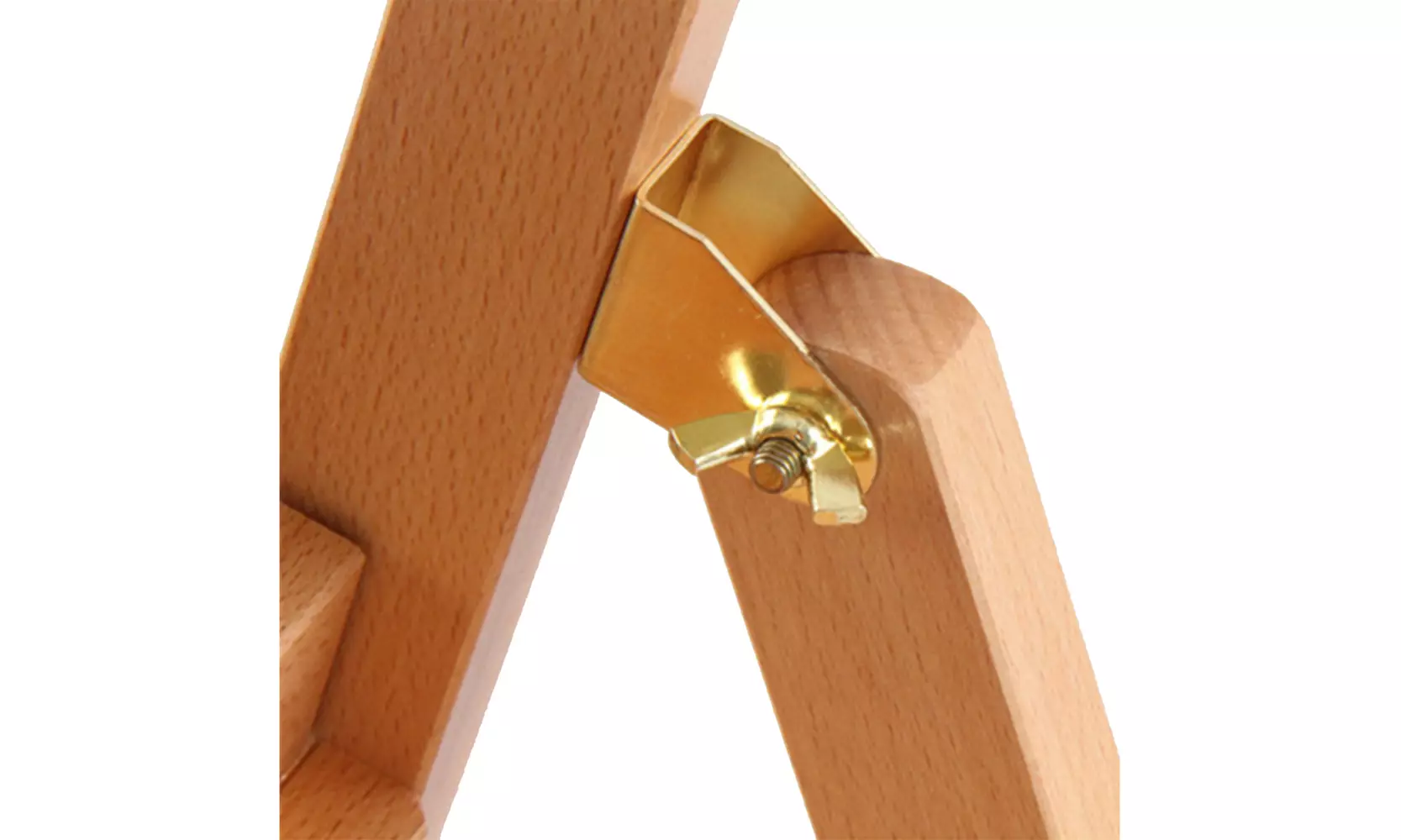 Tripod Easel Stand with Drawer, Portable Wooden 59"x17"x14" Floor Easel Stand - Second Medium