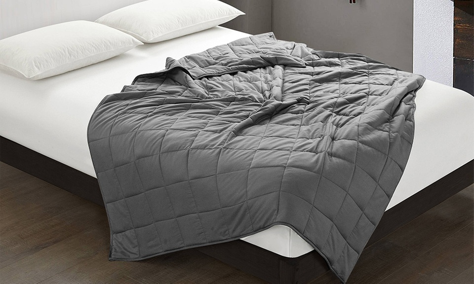 Comfort Therapeutic Quilted Weighted Blanket
