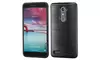 For ZTE Zmax Pro Z981 Hybrid Armor Slim Metal Brush Protective Case Cover