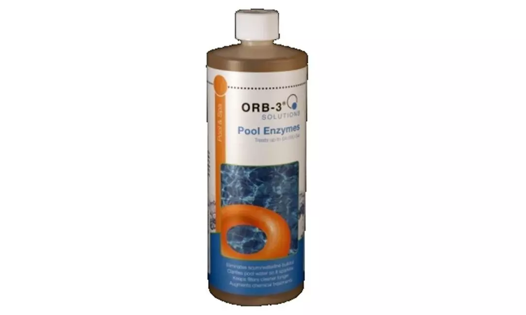Orb-3 F839-000-1Q 1 qt Pool Enzymes Bottle - Primary Image