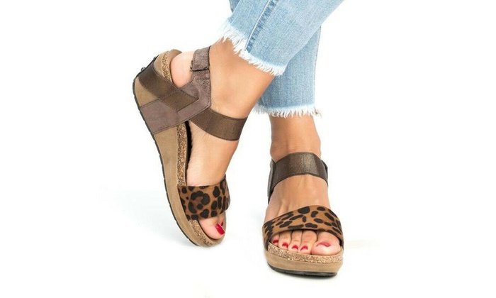 Women Casual Wedge High Heel 