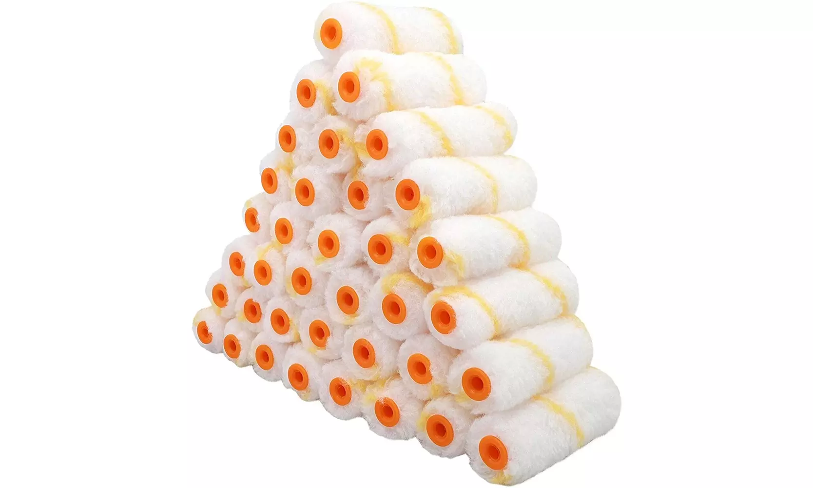US 36-72 Pc Mini Paint Roller Covers, Painting Supplies Roller Paint Brush 4"