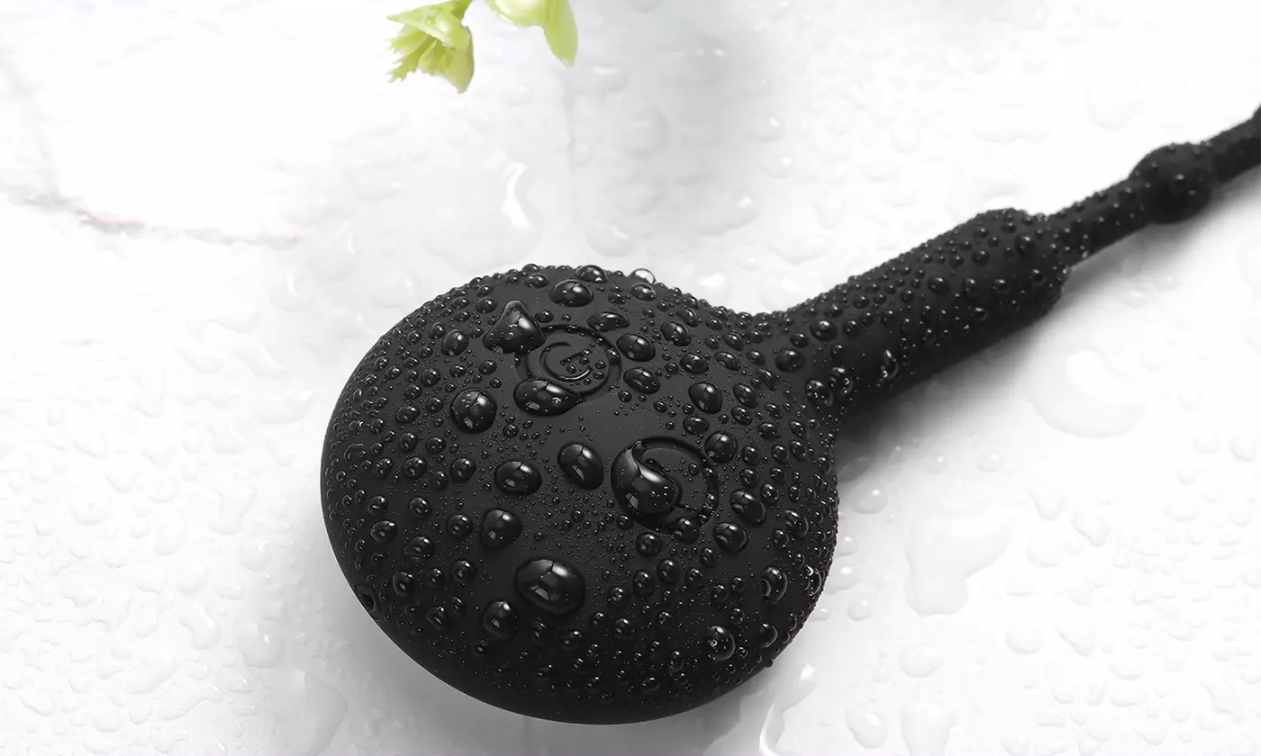 Silicone Beaded G-spot Plug Long Stretcher Dilator Plug Vibrator