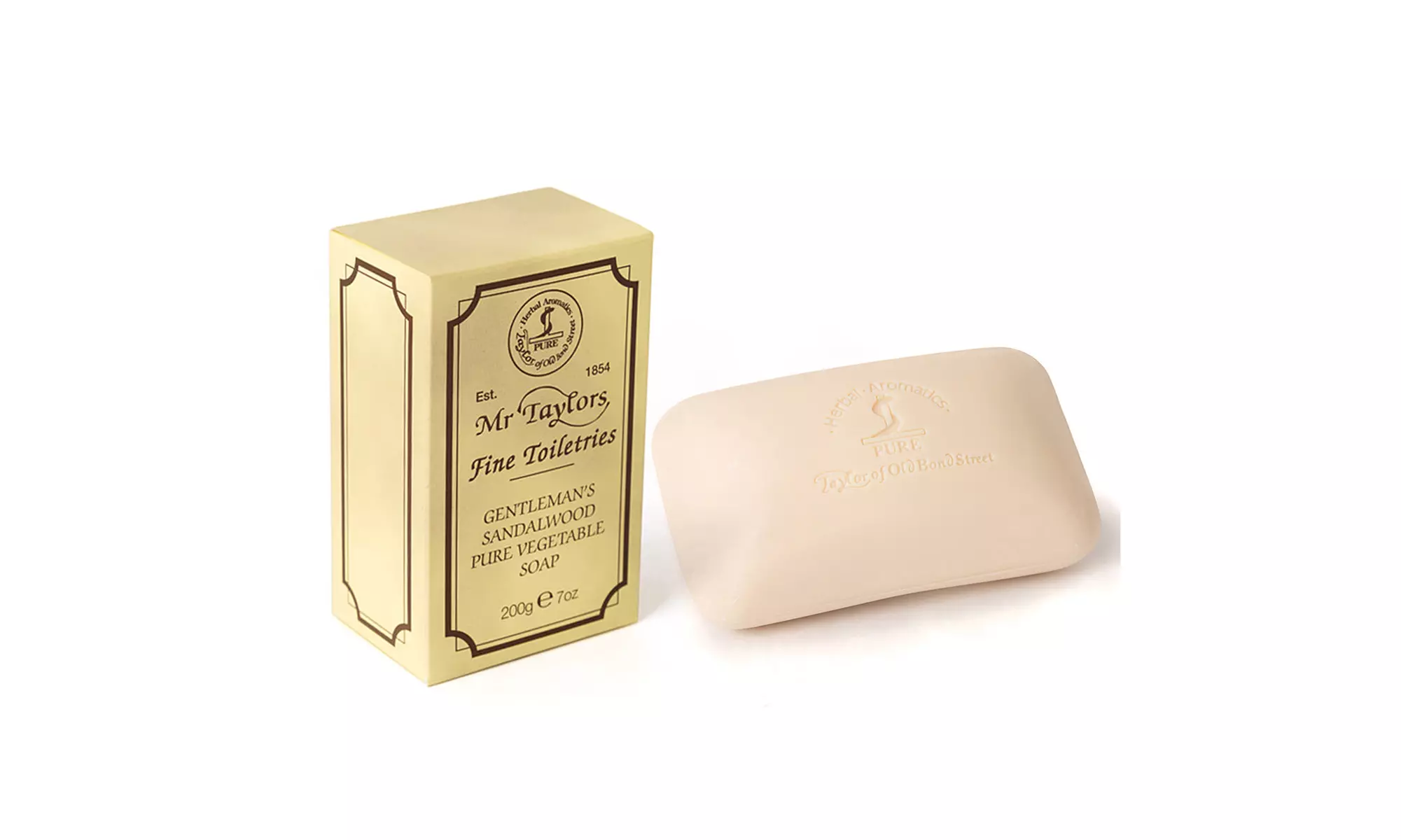 Taylor of Old Bond Street Sandalwood Bath Soap 200g / 7 oz - Primary Image