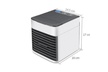 BOOGIE BOARD Multi-Color LED Light Air Conditioning Fan, Purifier Air Cooler - Second Medium