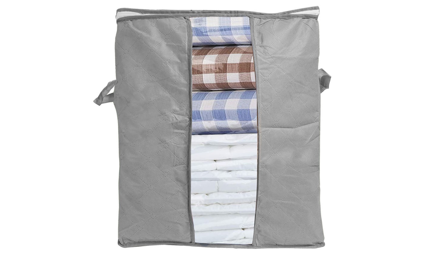 Large Capacity Clothes Bedding Storage Bag Organizer