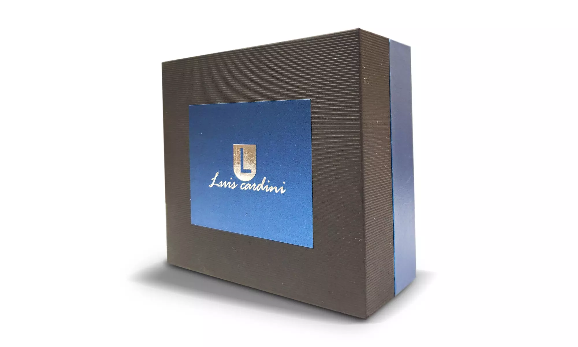 Luis Cardini Silicone Strap Men's Watch Gift Set w/ Pen & keychain (Black) - New - Second Medium