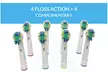 Replacement Brush Heads Refill Compatible With Oral B Braun Electric Toothbrush - Second Medium