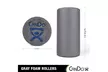 CanDo Plus Round Gray Foam Roller for Restoration, and Physical Therapy 6" x 36" - Second Medium